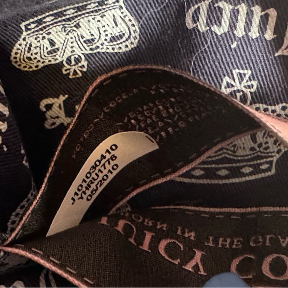 JUICY COUTURE ROYAL BLUE TOTE BAG - Picture 9 of 9